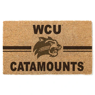 Western Carolina Catamounts 18'' x 34'' Team Logo Doormat