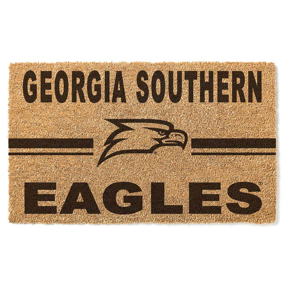 Georgia Southern Eagles 18'' x 34'' Team Logo Doormat