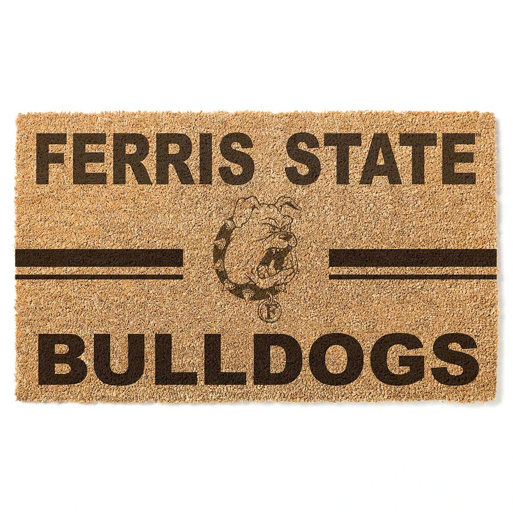 Ferris State Bulldogs 18'' x 34'' Team Logo Doormat