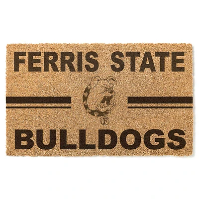 Ferris State Bulldogs 18'' x 34'' Team Logo Doormat