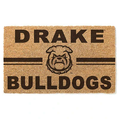 Drake Bulldogs 18'' x 34'' Team Logo Doormat