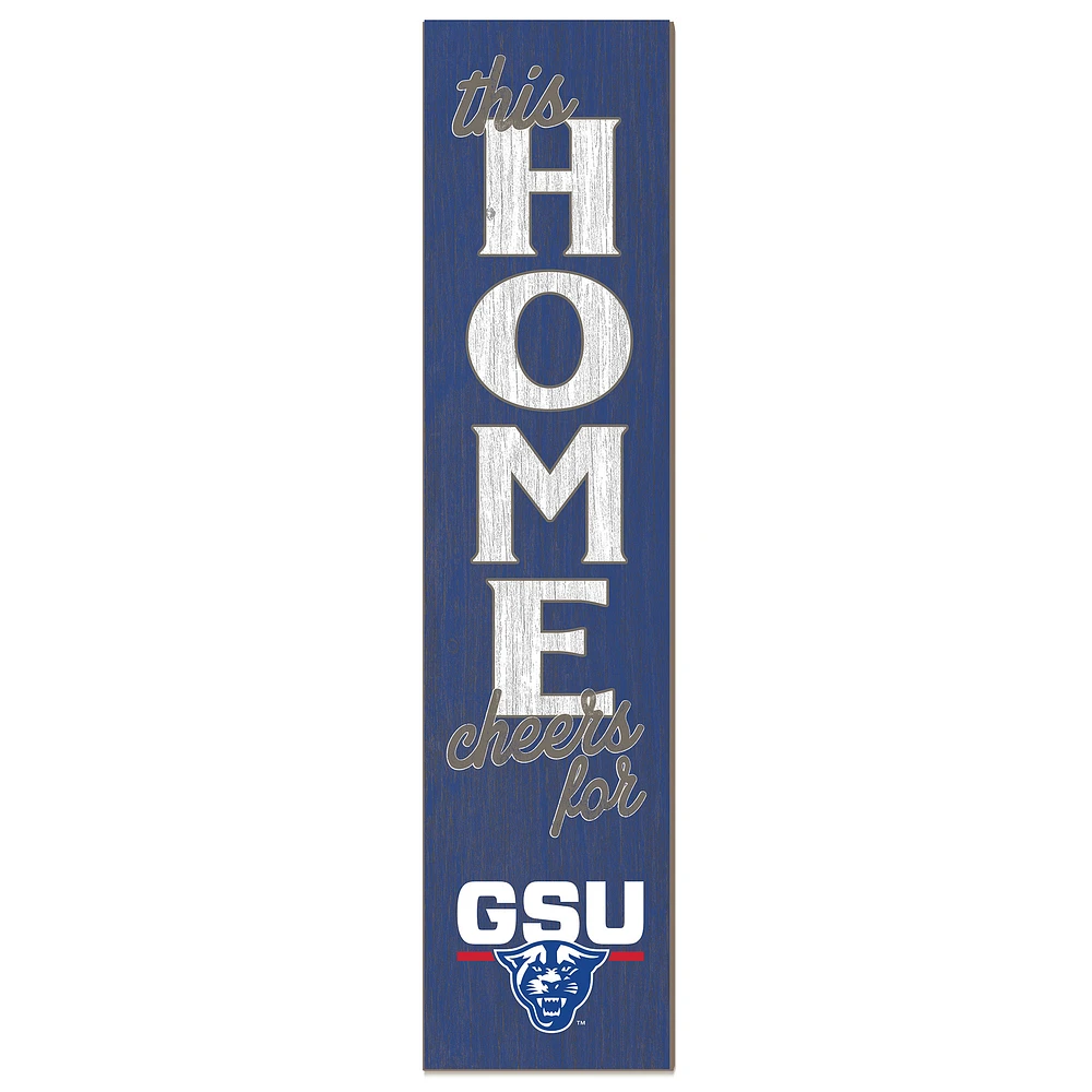 Georgia State Panthers 12" x 48" This Home Leaner