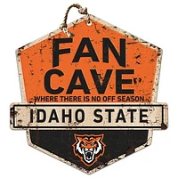 Idaho State Bengals 20" x 20" Fan Cave Badge Sign
