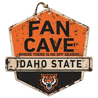 Idaho State Bengals 20" x 20" Fan Cave Badge Sign