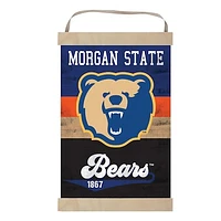 Morgan State Bears Reversible Retro Logo Banner Sign