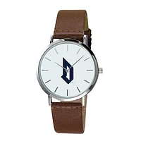 Men's  Brown Duquesne Dukes Plexus Leather Watch