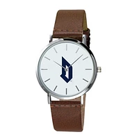 Men's  Brown Duquesne Dukes Plexus Leather Watch