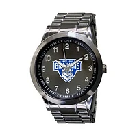 Men's  Gray Saint Louis Billikens Integris Gun Metal Stainless Steel Watch