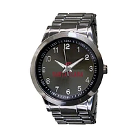 Men's  Gray Santa Clara Broncos Integris Gun Metal Stainless Steel Watch