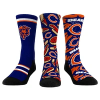 Unisex Rock Em Socks  Chicago Bears Fan Favorite Three-Pack Crew Sock Set