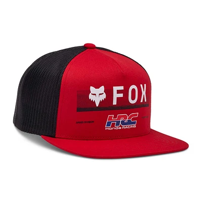 Men's Fox Red Fox Racing Honda Snapback Hat