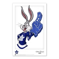 Bugs Bunny Toronto Maple Leafs 11" x 17" Looney Tunes Poster Print