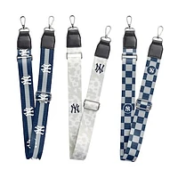 New York Yankees 3-Pack Bag Strap Set