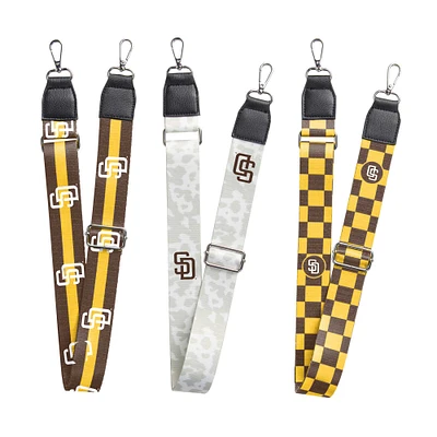 San Diego Padres 3-Pack Bag Strap Set