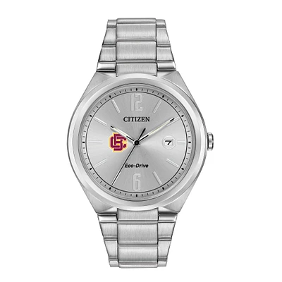Men's Citizen Watch Silver Bethune-Cookman Wildcats Citizen Eco-Drive Stainless Steel Watch