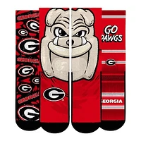 Unisex Rock Em Socks  Georgia Bulldogs Fan Favorite Three-Pack Crew Sock Set