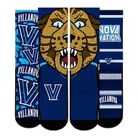 Unisex Rock Em Socks  Villanova Wildcats Fan Favorite Three-Pack Crew Sock Set