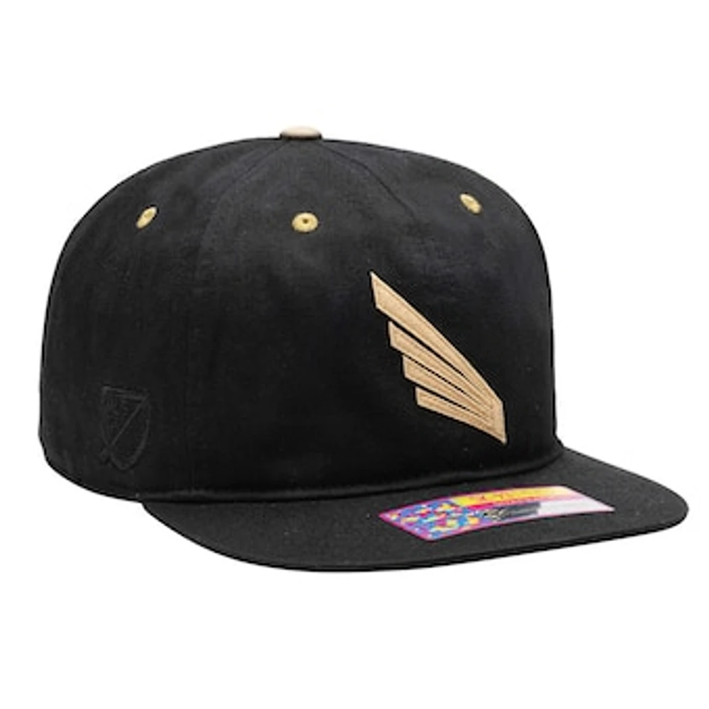 Men's LAFC Black Bankroll Snapback Hat