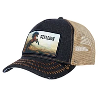 Men's Goorin Bros Charcoal Rodeo Stallion Trucker Adjustable Hat