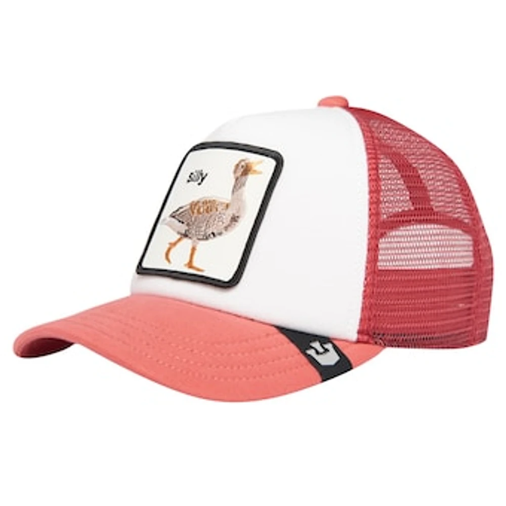 Youth Goorin Bros White/Red So Silly Trucker Adjustable Hat