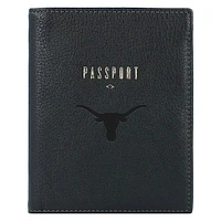 Fossil  Black Texas Longhorns Travel RFID Passport Case