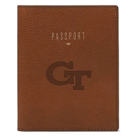 Fossil  Brown Georgia Tech Yellow Jackets Travel RFID Passport Case