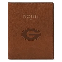 Fossil  Brown Georgia Bulldogs Travel RFID Passport Case