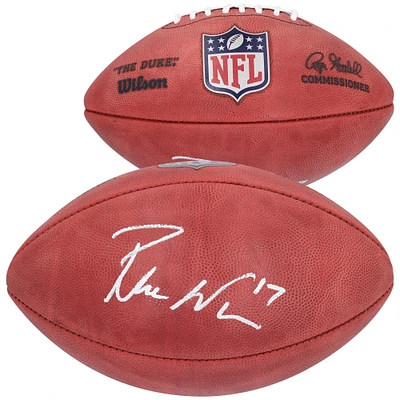 Puka Nacua Los Angeles Rams Autographed Duke Full Color Football