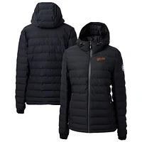 Women's Cutter & Buck Black Idaho State Bengals Ridge Repreve Eco Insulated Full-Zip Puffer Jacket
