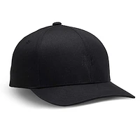 Youth Black Fox Head 110 Structured Adjustable Hat