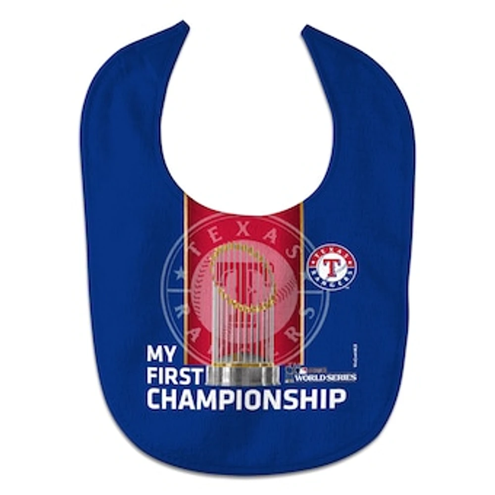 Infant WinCraft Texas Rangers 2023 World Series Champions All Pro Baby Bib