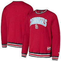 Men's New Era Red St. Louis Cardinals Father's Day Pullover Sweatshirt