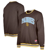 Men's New Era Brown San Diego Padres Father's Day Pullover Sweatshirt