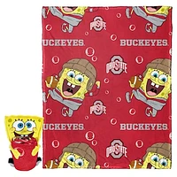 The Northwest Group Ohio State Buckeyes Spongebob Squarepants Hugger Blanket