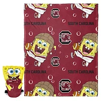 The Northwest Group South Carolina Gamecocks Spongebob Squarepants Hugger Blanket