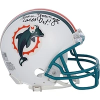 Sean Young Ace Ventura Autographed Riddell Throwback 1997-2012 Mini Helmet with "Laces Out!" Inscription