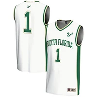 Youth GameDay Greats #1 White South Florida Bulls Lightweight Basketball Jersey