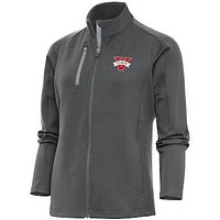 Women's Antigua  Pewter Valdosta State Blazers Generation Full-Zip Jacket