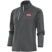 Women's Antigua  Pewter Valdosta State Blazers Generation Full-Zip Jacket