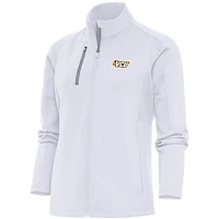Women's Antigua  White VCU Rams Generation Full-Zip Jacket