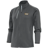 Women's Antigua  Pewter VCU Rams Generation Full-Zip Jacket
