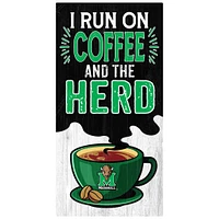 Marshall Thundering Herd 6" x 12" Coffee Wall Art