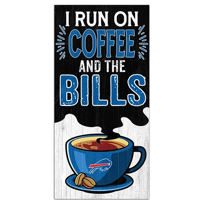 Buffalo Bills 6" x 12" Coffee Wall Art