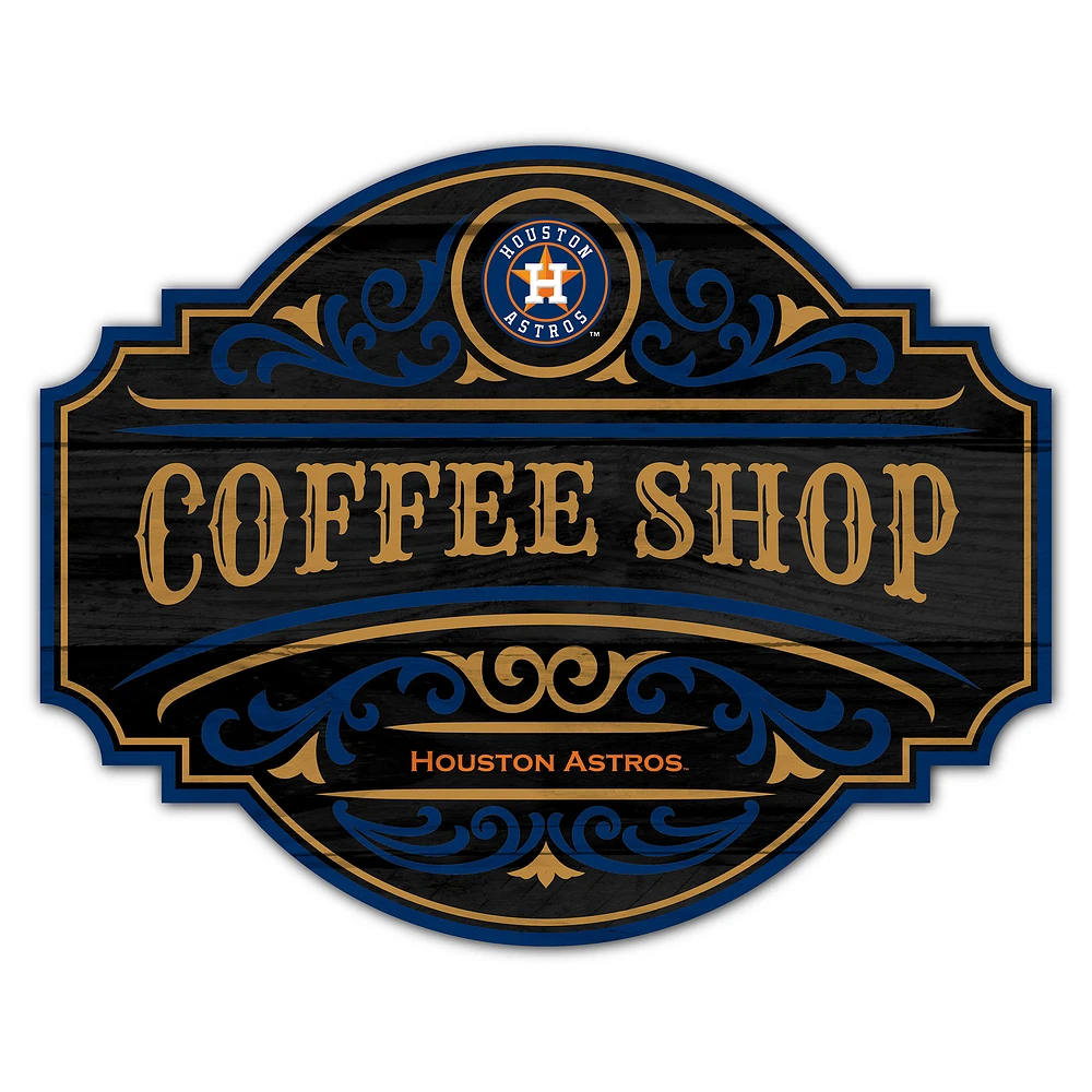 Houston Astros 24'' Coffee Tavern Sign