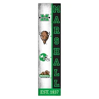 Marshall Thundering Herd 6" x 24" Progression Wood Sign