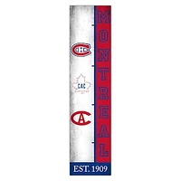 Montreal Canadiens 6" x 24" Progression Wood Sign