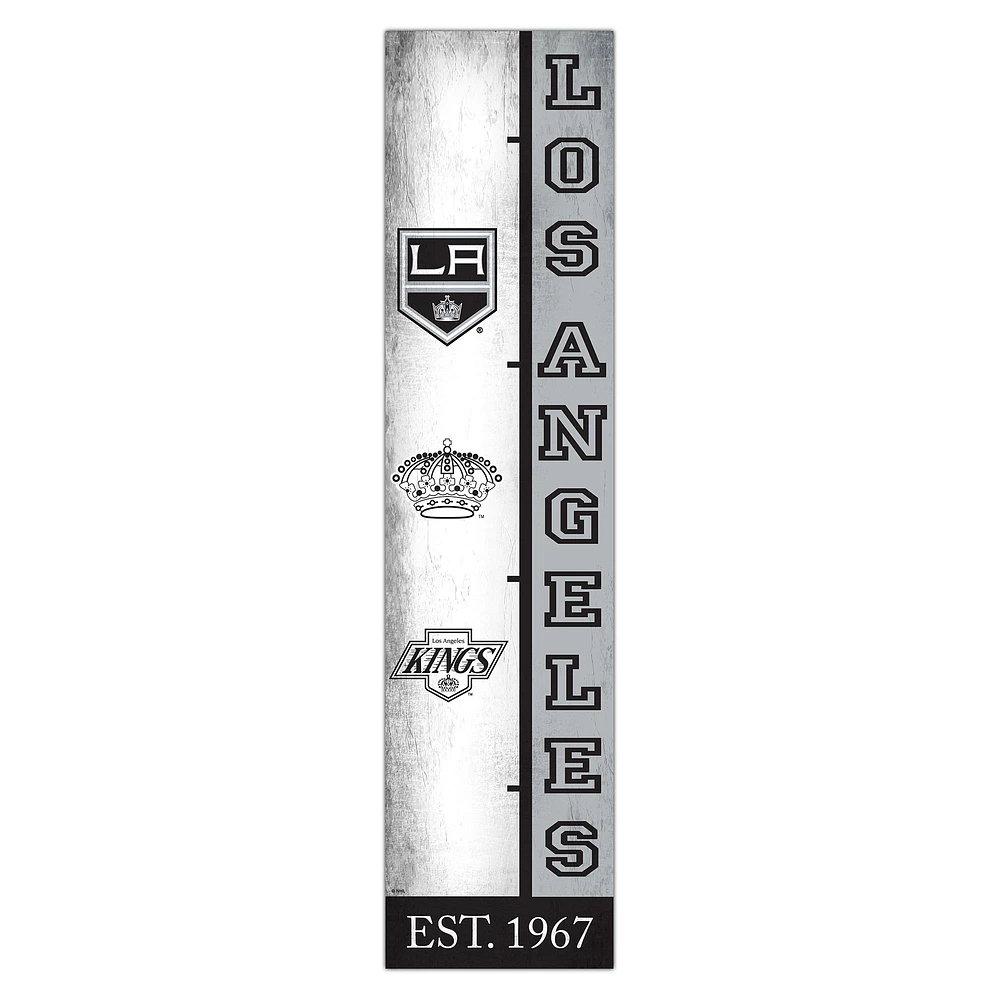 Los Angeles Kings 6" x 24" Progression Wood Sign
