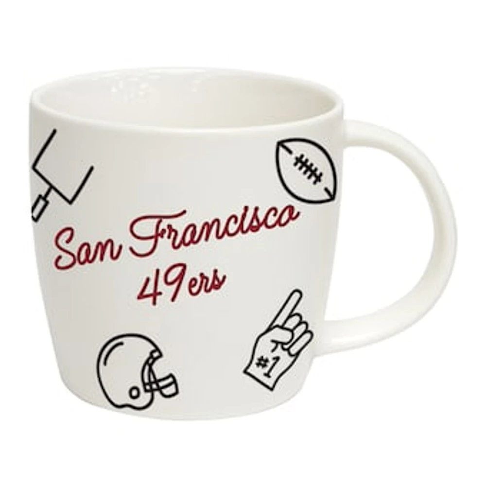 San Francisco 49ers 18oz. Playmaker Mug