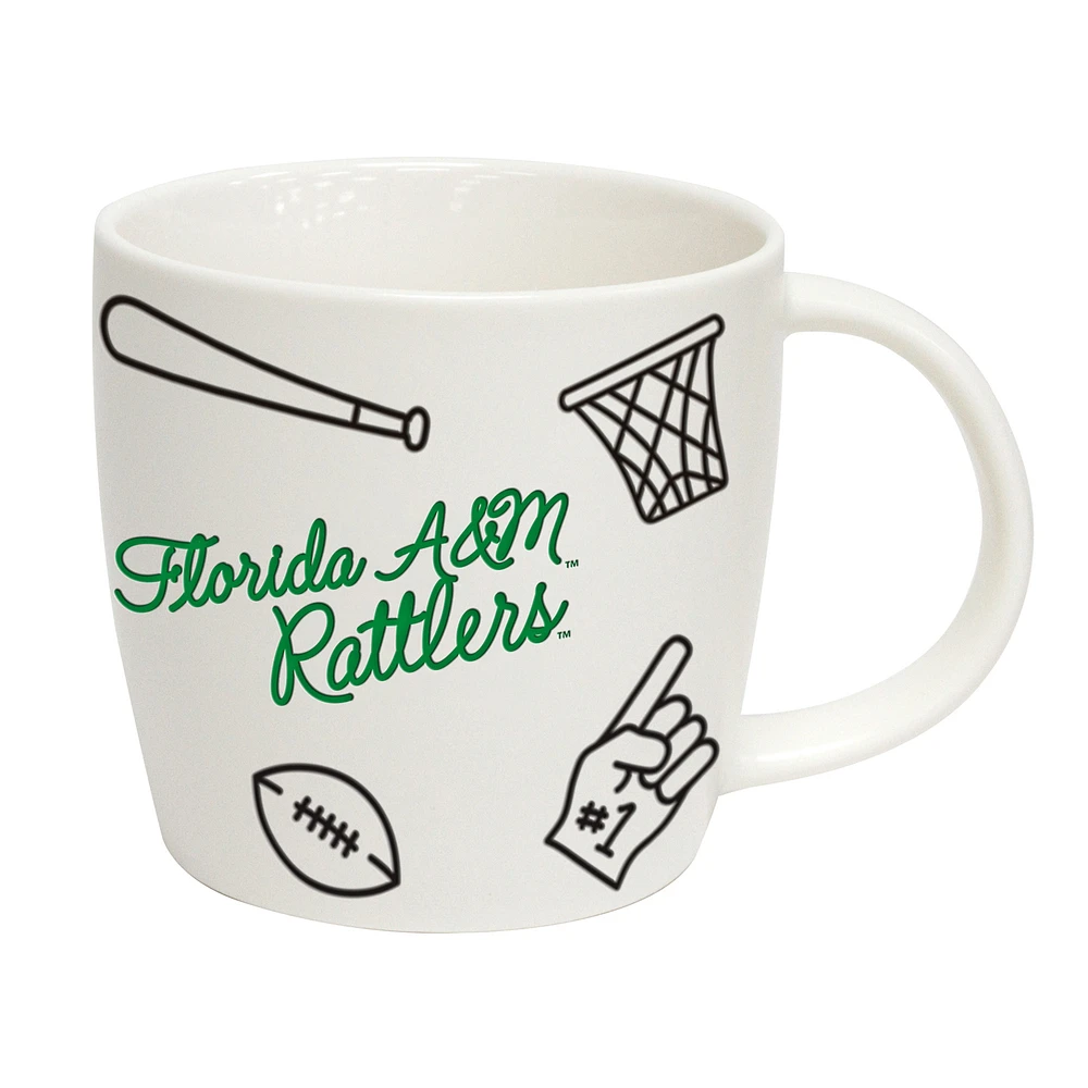 Florida A&M Rattlers 18oz. Playmaker Mug