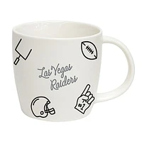 Las Vegas Raiders 18oz. Playmaker Mug